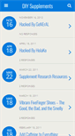 Mobile Screenshot of diysupplements.com